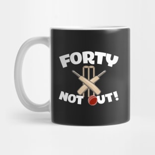 Forty Not Out Mug